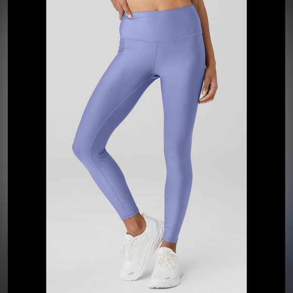 EUC ALO Yoga HIGH-WAIST AIRLIFT LEGGING - INFINITY BLUE Leggings Size Small - Picture 11 of 11